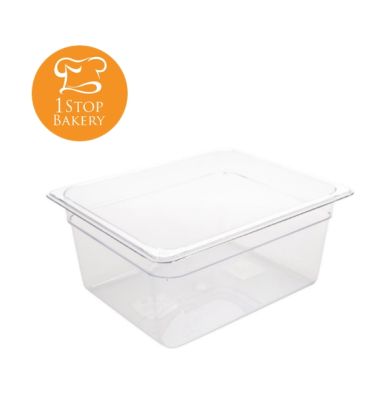 Polycarbonate Containers Gn 1/2 X 150 Mm. Dim.325x265x150 Mm.