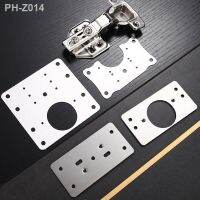 1/2/4pcs ABS Stainless Steel Hardware Hinge Fixing Plate Hinge Repair Board Plate Cabinet Furniture Drawer Table Scharnier a1