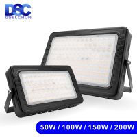 Focos LED Flood Light 200W 150W 100W 50W Outdoor Lighting Reflector IP67 Modern Waterproof Floodlight 220V Spotlight Garden Lamp