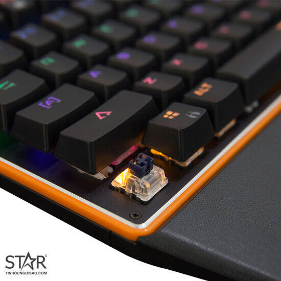 Sản phẩm kb bosston mk 919 phím cơ led rgb chuyên game kb bosston m k 919 - ảnh sản phẩm 6