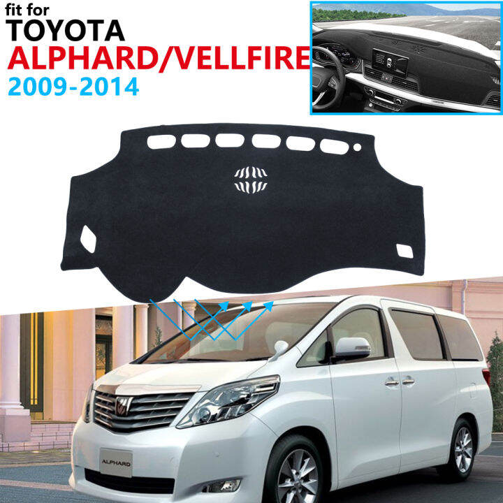 Dashboard Cover Protective Pad For Toyota Alphard Vellfire Ah20 20 2009