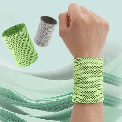 Professional Sport Wrist Guard Convenient Comfortable Sweat Absorption Wrist Protector Support Fitness Wristband Cooling Wrister