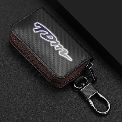 ♠❃ For yamaha tdm 850 4tx 900 tdm850 tdm90 Car Accessories Car Accessories Carbon Fiber Car Key Case Men Ladies Key Storage Bag