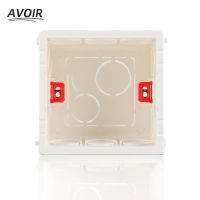 Avoir Mounting Dark White Red Blue Stash Junction 86mm x 86mm x 40mm Wall Socket Recessed Plastic Switch Accessories