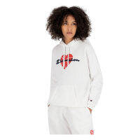 CHAMPION WOMEN - EU เสื้อฮู้ดผู้หญิง-ไซส์ยุโรป HOODED SWEATSHIRT  114772-WW001