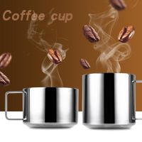 hotx【DT】 1pcs 200ml 300ml 304 Mug Cup Wall Tumbler Tools Cocina