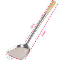 Long Handle Shovel Cooking Pot Turner Stainless Steel Spatula Turners Kitchen Cooking Utensils Cookware Tools Soup Spoon wok