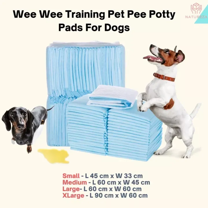 【Ready Stock】Disposable Pet Dog Diapers Super Absorbent Dog Pad