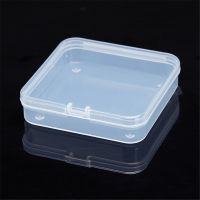 1pc 7*7*1.7CM Packaging Finishing Boxes Box Plastic Square Small