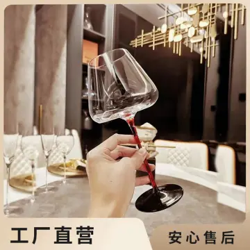 French CDA Crystal Red Wine Glass Goblet Sparkling Wine Champagne Glass  European Luxury Wine Glass