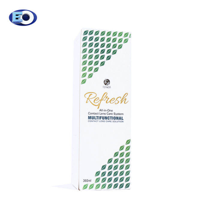 EO Flexwear Refresh Multifunctional Contact Lens Care Solution 360ml