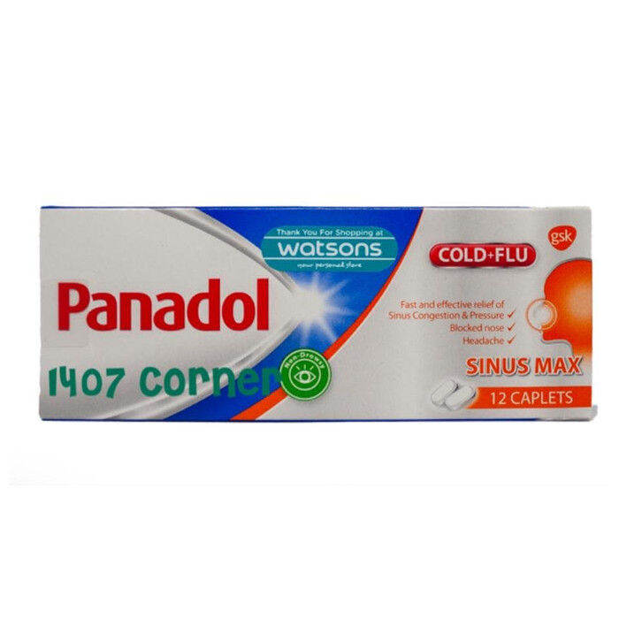 Panadol Sinus Max Cold Flu Obat Flu Sinus Demam Pilek