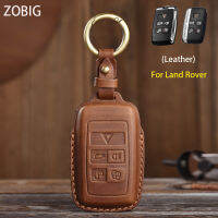 ZOBIG หุ้มกุญแจรถพอดีกับรีโมทเคสหนัง Land Rover พร้อมพวงกุญแจเหมาะสำหรับที่ยึดที่ห้อยกุญแจ Range Rover