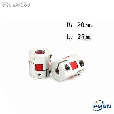 High quality 3pcs XB Coupler Aluminium Plum Flexible Shaft Plum blossom Coupling D20L25 Motor Connector Flexible Coupler