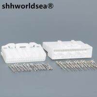 【cw】 40 Pin 1674312-1 1318389-1 Female Male Automotive Wire Cable Sockets With Terminals