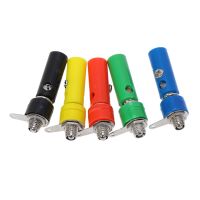 10Pcs/Lot 5 Color Wire Audio Speaker  Banana Plug/Socket Connectors 4Mm Adapter Binding Post