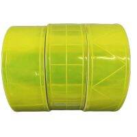 5cmx5m Beautiful Night Reflective Flashing Warning Fluorescent PVC Tape Reflective Safety Vest Strips