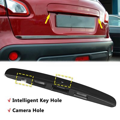 Rear Tailgate Boot Handle with Key Camera Trunk Door Cover for Nissan Qashqai J10 JJ10 2007-2014 90812JD20H