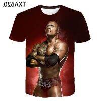 COD Letitia Robbins WWE Dwayne Douglas Johnson Summer Popular Mens And Womens 3D Printed T-Shirt Street Fashion Creative Top Moisture Wicking Short Slee