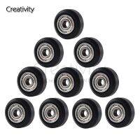 5pcs/lot CNC Openbuild Wheel Plastic POM with 625zz Idler Pulley Gear Passive Round Wheel Perlin Wheel for Ender 3 CR10 CR-10S