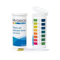 Micro Essential Lab 9800 Plastic pH Test Strips, 0.0 - 14.0 pH 1 Vial of 100 strips