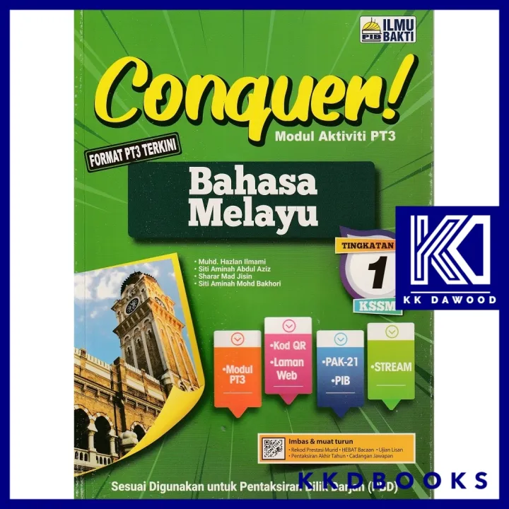 Ilmubakti 21 Conquer Modul Aktiviti Tingkatan 1 Bahasa Melayu Lazada