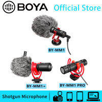 BOYA BY-MM1 BY-MM1 PRO Electret Condenser Microphone Design light-Weight Portable with Shock Mount for Vlog Video Record