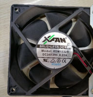 L3zm5f ต้นฉบับ XFAN RDM1232B 12032 24/48V 12CM พัดลมทำความเย็นตัวแปลงความถี่