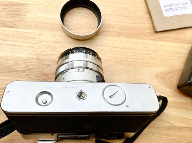 กล้องฟิล์ม-yashica-electro35-gsn-อุปกรณ์มาครบ