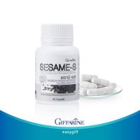 งาดำ SESAMI-S GIFFARINE เซซามิ-เอส กิฟฟารีน  สารสกัดงาดำ อาหารเสริม แคลเซียม มะเร็ง ตับ เพิ่มมวลกระดูก ขนาด 60 แคปซูล