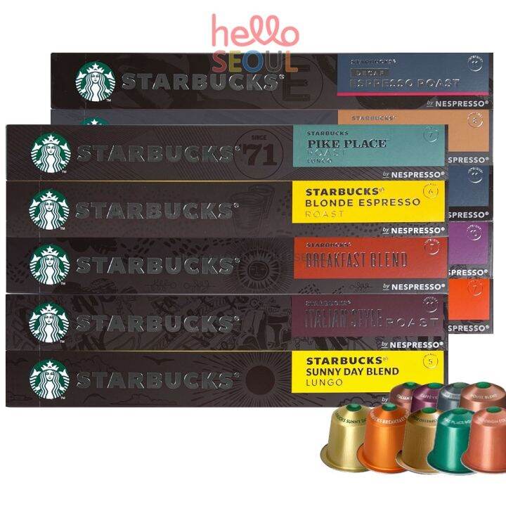 Starbucks Capsules Coffee Nespresso Compatible x 5EA Lazada PH