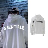 ใหม่ ( Fog ) เสื้อฮู้ดดี้สะท้อนแสง Fear Of God Essentials