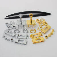 new rectangle eyelets hanger for bags hardware wholesale fashion a set of locks fittings woman bag handbags purse