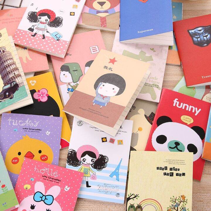 30-pcs-small-book-cute-small-gift-wholesale-portable-notebook-stationery-mini-notebook-with-pocket-book