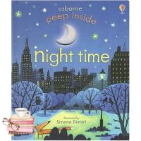 In order to live a creative life. ! หนังสือ USBORNE PEEP INSIDE NIGHT TIME