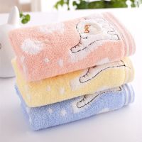 【DT】hot！ 25x50cm  Elephant Cotton Child Hand Wholesale Cleaning Face for Baby Kids Set