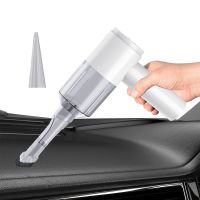 Handheld Car Vacuum Cleaner Cordless Car Vacuum USB 1500mAh Battery 2000pa Suction And Blow Function Washable Filter Keyboard