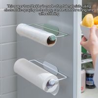 Paper Roll Rack Wood Toilet Tissue Hanger Kitchen Bathroom Towel Storage Holder Shelf  Black Toilet Roll Holders