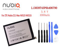 แบตเตอรี่ Nubia Z11 Max NX523 NX523J Battery Li3839T43P6h406790 3.8V 4000mAh ประกัน3 เดือน