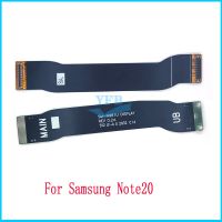 สำหรับเหมาะสำหรับ Samsung Galaxy Note 20 Note20อัลตร้า N986U N986B บอร์ดเชื่อมต่อเมนบอร์ดหลักจอแสดงผล LCD USB สายเคเบิลงอได้