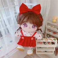 [COD] Cotton doll 20cm centimeter clothes star normal body fat nude cute double-layer suspender