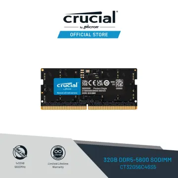 Crucial 64gb Sodimm Ddr4 - Best Price in Singapore - Sep 2023