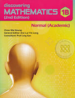 Bundanjai (หนังสือภาษา) Discovering Mathematics 1B Normal (Academic) Textbook 2nd Edition(P)