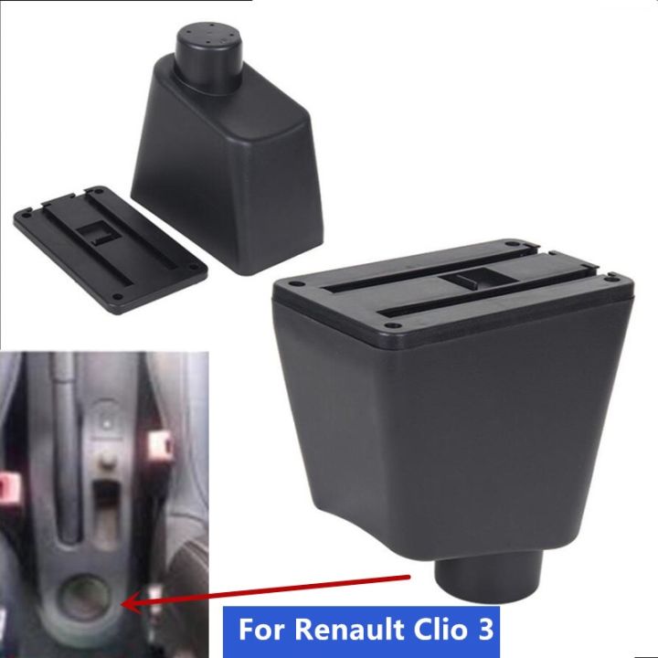 hot-dt-renault-3-armrest-box-captur-iii-car-accessories-storage-cup-ashtray-usb