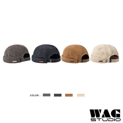 Wag หมวก | พร้อมส่ง หมวกกะลาสี ผ้าฝ้าย ไร้ขอบ 4 แผง Mikihat สําหรับผู้ชาย ผู้หญิง