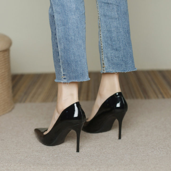 amandad-stores-รองเท้าส้นสูงสีนู้ดสำหรับผู้หญิง-สไตล์เกาหลีใหม่-ส้นกริช-หัวแหลม-ส้นสูง-7-ซม-9-ซม-รองเท้าทำงานพร็อพที่ทันสมัยและเจ้าอารมณ์-สต็อกพร้อม