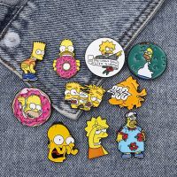 2021 Creative New Exquisite Cartoon Funny Cute Animation Brooch Backpack Clothing Wild Fashion Personality Collar Pin Neutral Fashion Brooches Pins