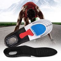 Sport Running Silicone Gel Insoles for feet Man Women for shoes sole orthopedic pad Massaging Shock Absorption Arch Support Shoes Accessories