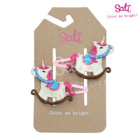 SATI-กิ๊บติดผม-PC. UNICORN SNAP CLIP-LC030