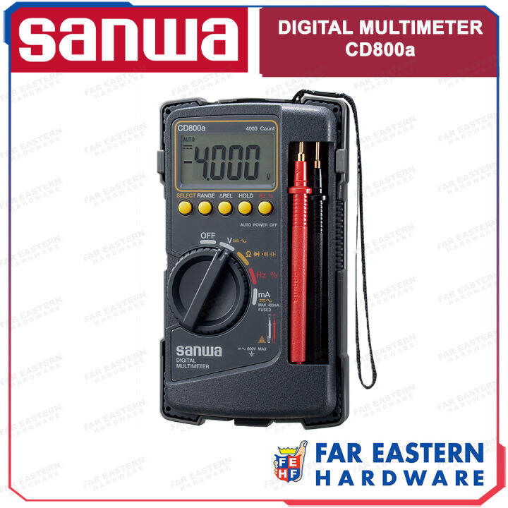 SANWA Digital Multimeter CD800a Lazada PH